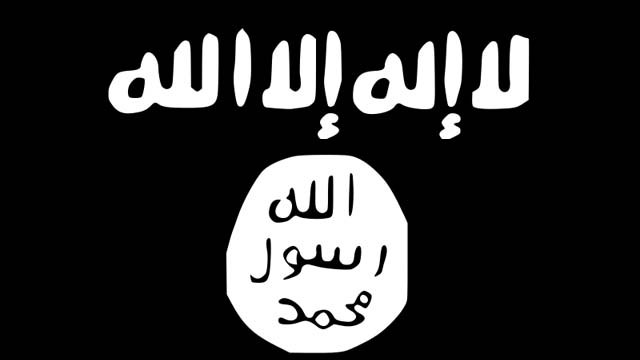 The flag of ISIS