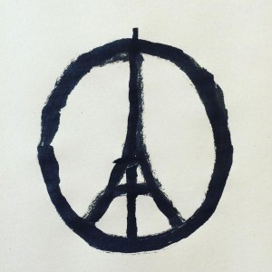 Paris peace symbol