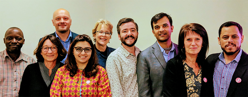 The Board of Humanists International elected in August 2018.
