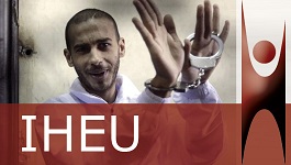 Detail from the cover of the IHEU Freedom of Thought 2012 report, featuring Alber Saber